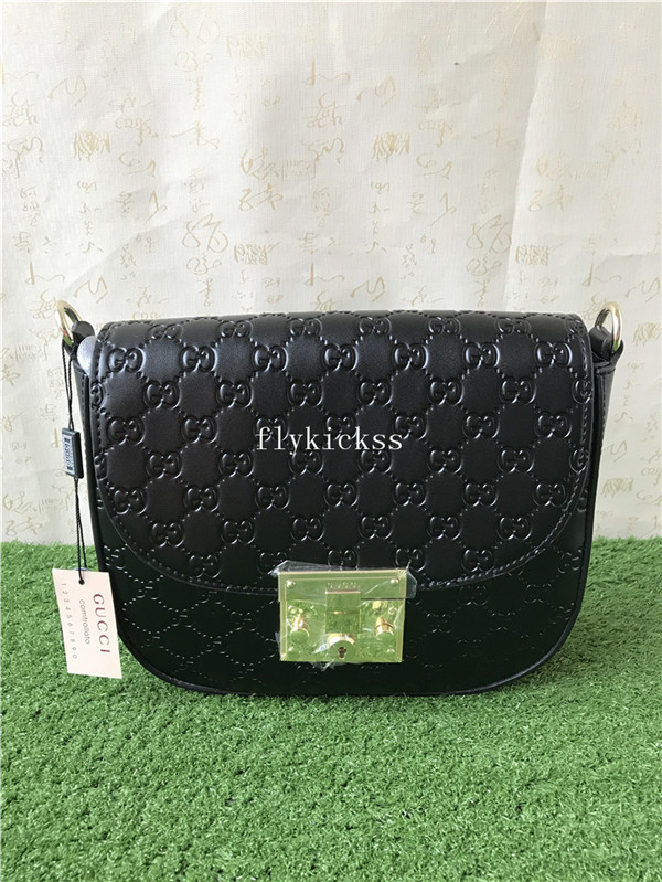 GC Black Shoulder Bag